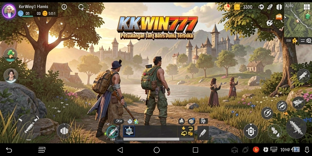 Menampilkan gameplay seru di dunia terbuka KKWIN777.