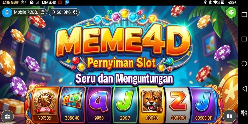 Gameplay seru di slot MEME4D dengan banyak pilihan tema.