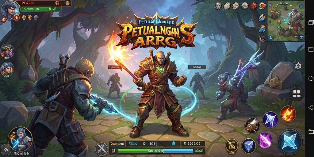 Tampilan gameplay PG11 yang memukau dan penuh aksi.