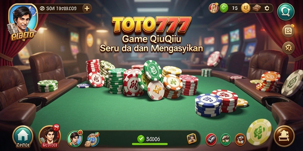 Screenshot gameplay QiuQiu yang mendebarkan di TOTO777.