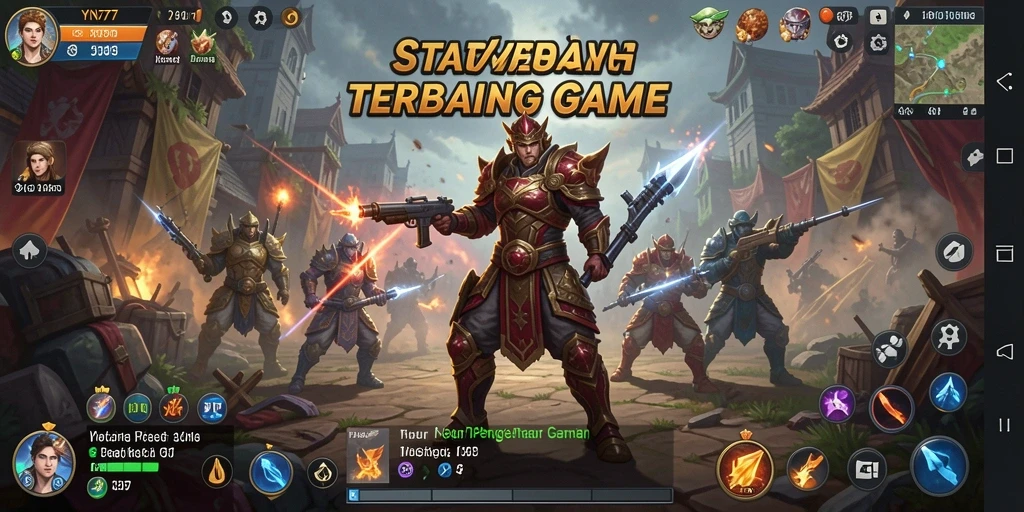Tampilan gameplay <strong>YN777</strong> yang mendebarkan dengan strategi bertempur yang menantang.