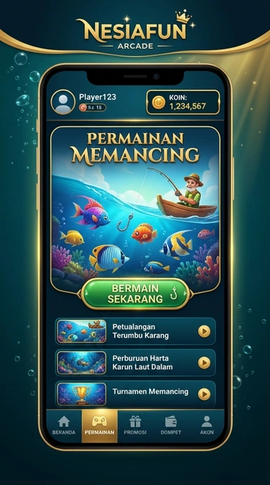 Banyak pilihan aplikasi menarik tersedia di nesiafun.